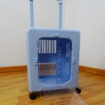 Guacal Maleta Transportador con Ruedas 360 y Asa Retráctil Plegable para Mascotas - Image 4