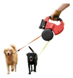Correa Retráctil de 3 Metros con Luz LED Integrada para pasear 2 perros sin enredos. - Image 5