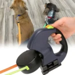 Correa Retráctil de 3 Metros con Luz LED Integrada para pasear 2 perros sin enredos. - Image 3