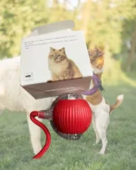 Pelota Interactiva Inteligente para Gatos Juguete Automático Giratorio con Luz LED y Sensor de Obstáculos - Image 5