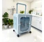 Guacal Maleta Transportador con Ruedas 360 y Asa Retráctil Plegable para Mascotas - Image 6